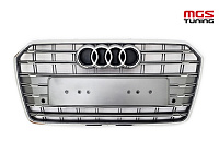 Решётка на Audi A7 14-18 в стиле S7 style #2 / Решётка на Ауди А7 14-18 в стиле С7 стиль #2
