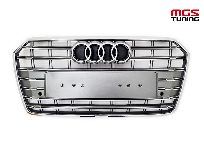 Решётка на Audi A7 14-18 в стиле S7 style #2 / Решётка на Ауди А7 14-18 в стиле С7 стиль #2