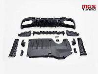 Диффузор Mercedes C-class w206 С63 AMG / Диффузор Мерседес Ц-класс В206 Ц63 АМГ