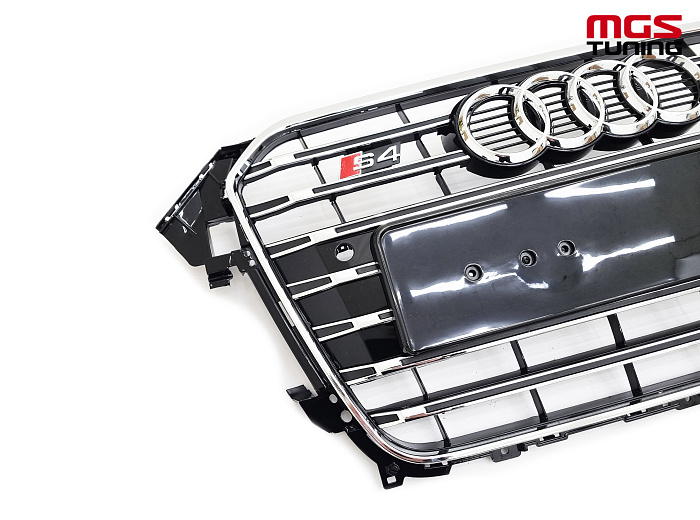 Решётка на Audi A4 11-15 в стиле S4 style #1 / Решётка на Ауди А4 11-15 в стиле С4 стиль #1
