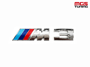 Шильдик "M3" на багажник хром / Шильдик "М3" на багажник хром