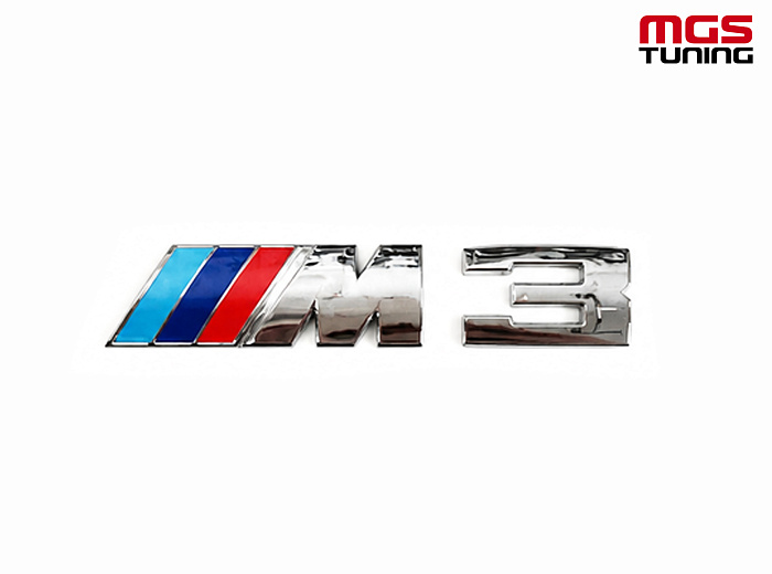 Шильдик "M3" на багажник хром / Шильдик "М3" на багажник хром