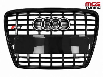 Решётка на Audi A6 04-11 в стиле S6 style #2 / Решётка на Ауди А6 04-11 в стиле С6 стиль #2