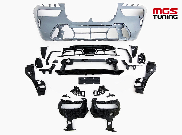 Купить передний бампер m-tech (м пакет) для bmw x7 g07 (2022-н.в.) / передний бампер м-тех (м пакет) для бмв х7 г07 (2022-н.в.)