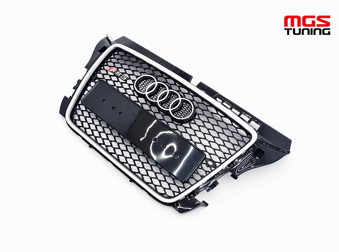 Решётка на Audi A3 08-13 в стиле RS3 style #3 / Решётка на Ауди А3 08-13 в стиле РС3 стиль #3