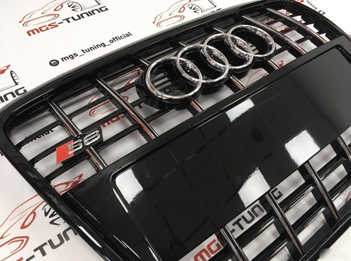 Решётка на Audi A6 04-11 в стиле S6 style #2 / Решётка на Ауди А6 04-11 в стиле С6 стиль #2
