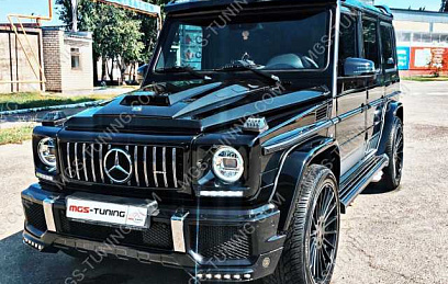 Mercedes G-Class с новыми фарами