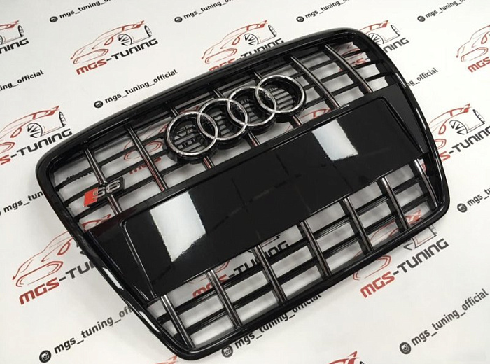 Решётка на Audi A6 04-11 в стиле S6 style #2 / Решётка на Ауди А6 04-11 в стиле С6 стиль #2