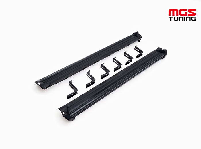 Пороги Mercedes Benz G-class w463 Black / Пороги Мерседес Бенц Г-класс В463 чёрный