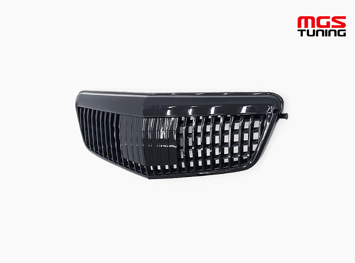 Решетка в стиле Maybach black для Mercedes E-class W212 (2009-2013) / Решетка в стиле Майбах черная для Мерседес Е-класс В212 (2009-2013)