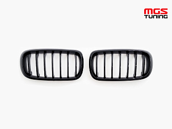 Решётка в стиле BMW M-Performance X5/X6 f15/f16 черный глянец / Решётка в стиле БМВ М-Перформанс Х5/Х6 Ф15/Ф16 черный глянец