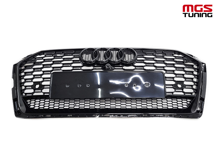 Решётка на Audi A5 16-20 гг. в стиле RS5 style #1 / Решётка на Ауди А5 16-20 гг. в стиле РС5 стиль #1