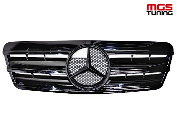 Решетка полностью черная для Mercedes CLK-class C208 (1997-2003) / Решетка полностью черная для Мерседес ЦЛК-класс Ц208 (1997-2003) Решетка полностью черная для Mercedes CLK-class C208 (1997-2003) / Решетка полностью черная для Мерседес ЦЛК-класс Ц208 (1997-2003)