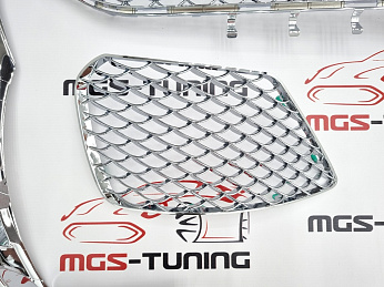 Набор сеток и ресничек переднего бампера Mercedes S-class w222 S65 13-17 (21-07-23)_5