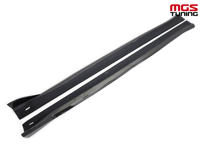 Лезвия порогов BMW X5M/Х6 M F85/F86 Hamann style карбон / Лезвия порогов БМВ Х5М/Х6 М Ф85/Ф86 Хаманн стиль карбон