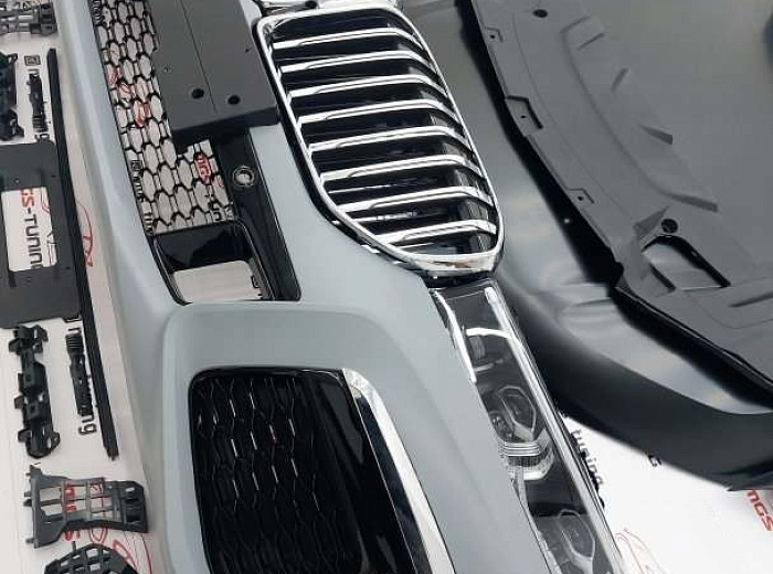 Полный комплект рестайлинга в стиле M760Li для BMW 7 series G12 дорестайлинг (2015-2019) / Полный комплект рестайлинга в стиле М760Л для БМВ 7 серия Г12 дорестайлинг (2015-2019)