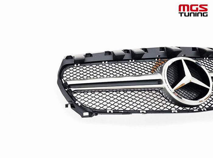 Решетка в стиле CLA45 AMG для Mercedes CLA-class C117 (2013-2019) / Решетка в стиле ЦЛА45 АМГ для Мерседес ЦЛА-класс Ц117 (2013-2019)