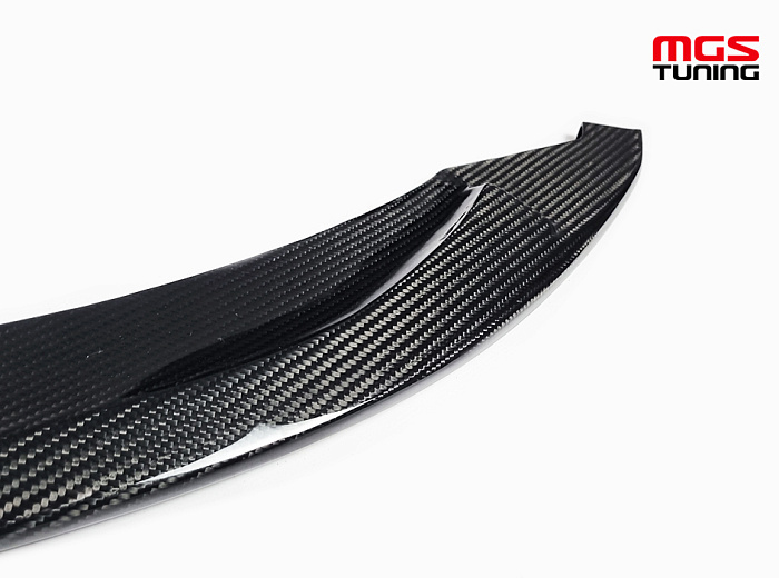 Губа переднего бампера M-Performance style карбон для BMW M3/M4 F80/F82 / Губа переднего бампера М-Перформанс стиль карбон для БМВ М3/М4 Ф80/Ф82