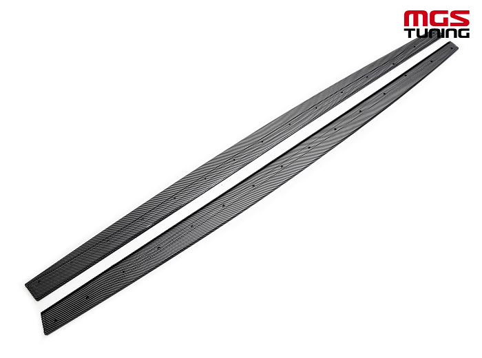 Лезвия порогов BMW 4 series f32/f33/f36 M-Performance (под карбон) / Лезвия порогов БМВ 4 серия Ф32/Ф33/Ф36 М-Перформанс (под карбон)