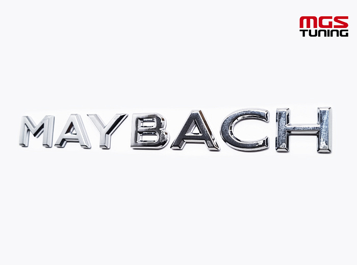 Шильдик Maybach (Майбах) на крышку багажника Mercedes S-class / Шильдик Майбах на крышку багажника Мерседес С-класс