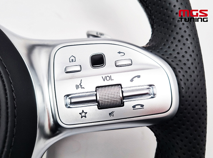 Руль Mercedes 63 AMG карбон с активным круиз контролем + подушка / Руль Мерседес 63 АМГ карбон с активным круиз контролем + подушка