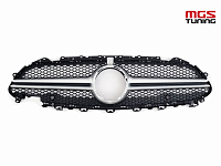 Решетка в стиле 53 AMG Chrome для Mercedes CLS-class C257 (2018-2023) / Решетка в стиле 53 АМГ хром для Мерседес ЦЛС-класс Ц257 (2018-2023)