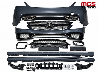 Обвес в стиле C63 AMG дорест. для Mercedes C-class W205 (2014-2021) / Обвес в стиле Ц63 АМГ дорест. для Мерседес Ц-класс В205 (2014-2021)
