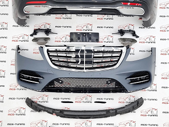 Обвес в стиле AMG рестайлинг для Mercedes S-class W222 (2013-2017) / Обвес в стиле АМГ рестайлинг для Мерседес С-класс В222 (2013-2017)