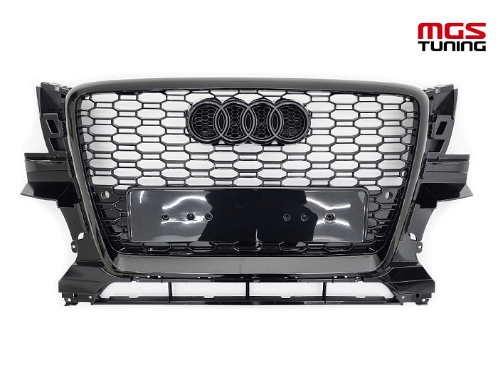 Решётка в стиле RSQ5 style #3 на Audi Q5 (2008-2012) / Решётка в стиле РСКу5 стиль #3 на Ауди Ку5 (2008-2012)