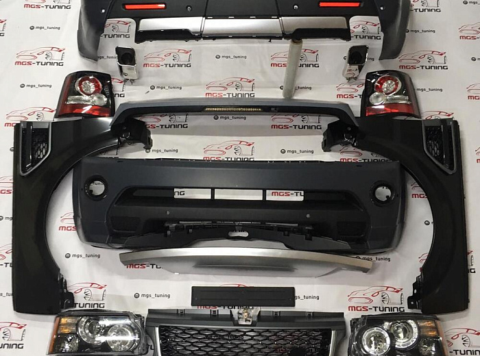 Комплект рестайлинга в стиле Autobiography для Range Rover Sport L320 (2005-2009) / Комплект рестайлинга в стиле Автобиография для Рэйндж Ровер Спорт Л320 (2005-2009)