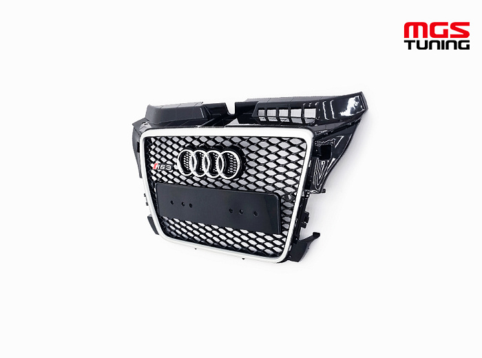 Решётка на Audi A3 08-13 в стиле RS3 style #3 / Решётка на Ауди А3 08-13 в стиле РС3 стиль #3