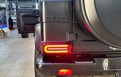 Фонари диодные на Mercedes G-class рестайлинг 2018