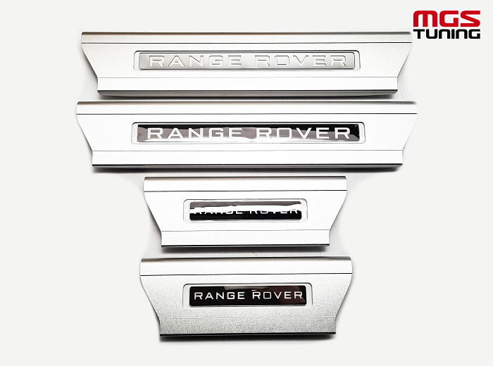 Купить накладки на пороги range rover с подсветкой / накладки на пороги рэйндж ровер с подсветкой