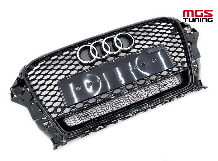 Решётка на Audi A3 12-16 в стиле RS3 style #3 / Решётка на Ауди А3 12-16 в стиле РС3 стиль #3