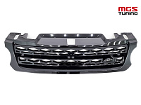 Решетка радиатора Range Rover Sport 13-17 гг. черная / Решетка радиатора Рэйндж Ровер Спорт 13-17 гг. черная