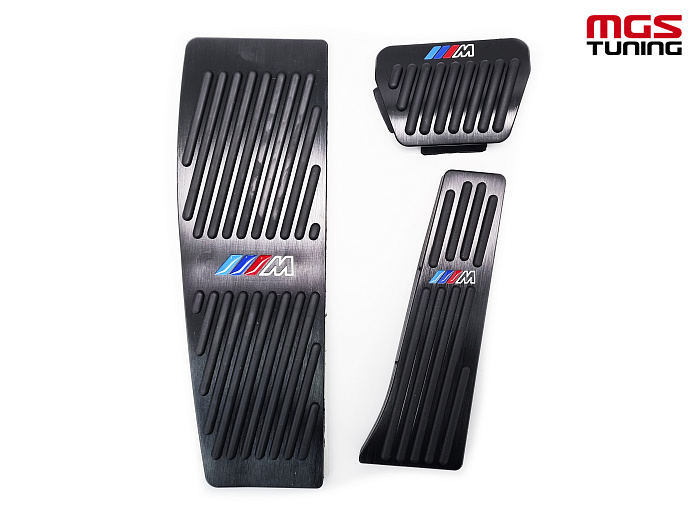 Накладки на педали BMW 3 series M-Style black / Накладки на педали БМВ 3 серия М-стиль чёрный