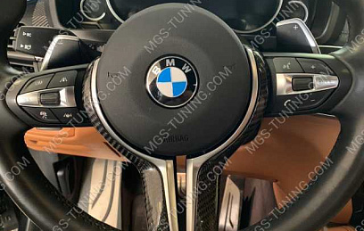 Вставка в руль M-Performance карбон BMW X5 F15