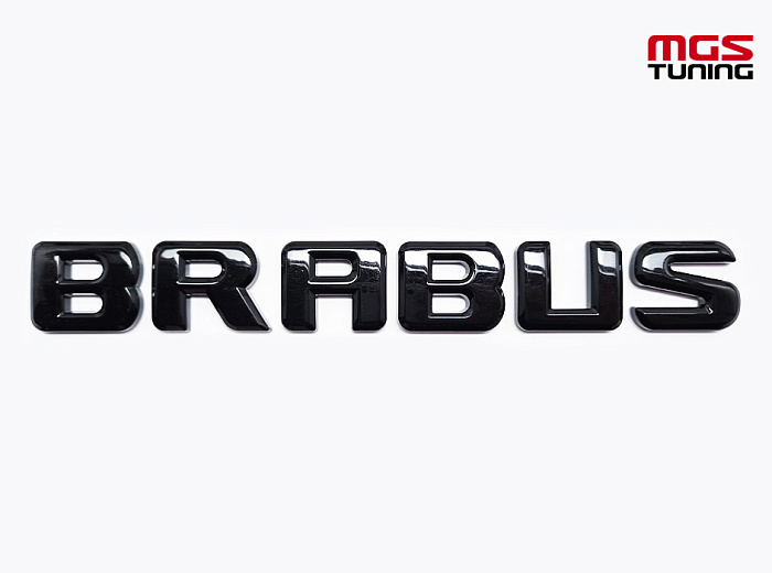 Шильдик Brabus черный глянец / Шильдик Брабус черный глянец