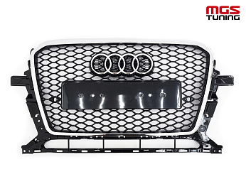 Решётка на Audi Q5 12-17 в стиле RSQ5 style #1 / Решётка на Ауди Ку5 12-17 в стиле РСКу5 стиль #1 Решётка на Audi Q5 12-17 в стиле RSQ5 style #1 / Решётка на Ауди Ку5 12-17 в стиле РСКу5 стиль #1