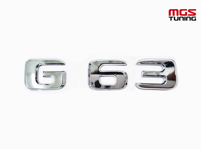 Шильдик G63 хром / Шильдик Г63 хром