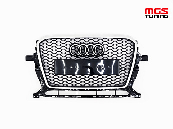 Решётка на Audi Q5 12-17 в стиле RSQ5 style #2 / Решётка на Ауди Ку5 12-17 в стиле РСКу5 стиль #2 Решётка на Audi Q5 12-17 в стиле RSQ5 style #2 / Решётка на Ауди Ку5 12-17 в стиле РСКу5 стиль #2