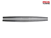 Лезвия порогов BMW 4 series f32/f33/f36 M-Performance (под карбон) / Лезвия порогов БМВ 4 серия Ф32/Ф33/Ф36 М-Перформанс (под карбон)