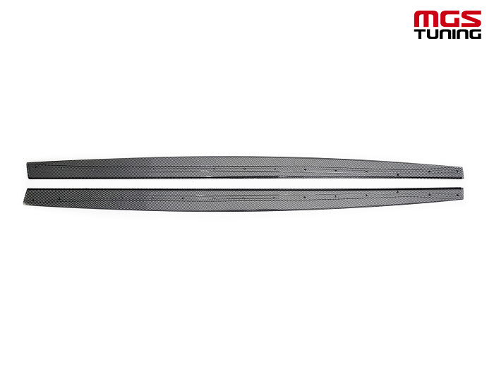 Лезвия порогов BMW 4 series f32/f33/f36 M-Performance (под карбон) / Лезвия порогов БМВ 4 серия Ф32/Ф33/Ф36 М-Перформанс (под карбон)