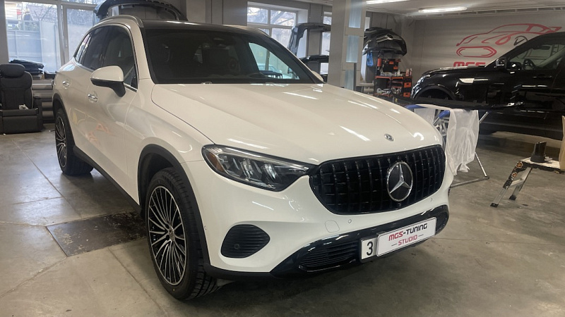 Решётка Mercedes GLC/GLC-Coupe X254/C254 GT Style black не для AMG