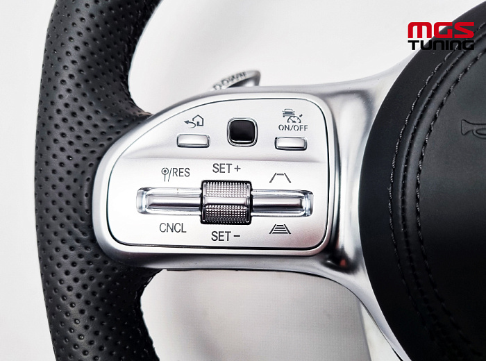 Руль Mercedes 63 AMG карбон с активным круиз контролем + подушка / Руль Мерседес 63 АМГ карбон с активным круиз контролем + подушка