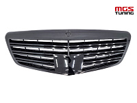 Решетка в стиле S63/S65 AMG черная для Mercedes S-class W221 рест. (2009-2013) / Решетка в стиле С63/С65 АМГ черная для Мерседес С-класс В221 рест. (2009-2013)