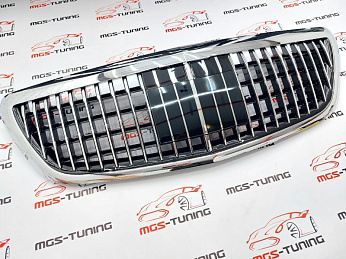 решетка радиатора мерседес майбах Mercedes S class W222 Maybach 5