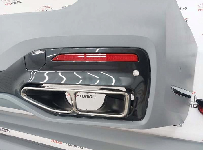 Полный комплект рестайлинга в стиле M760Li для BMW 7 series G12 дорестайлинг (2015-2019) / Полный комплект рестайлинга в стиле М760Л для БМВ 7 серия Г12 дорестайлинг (2015-2019)
