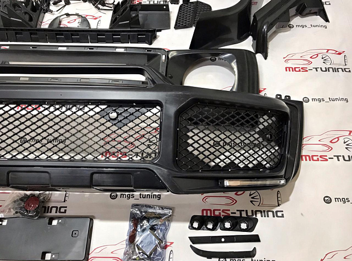 Обвес в стиле Brabus для Mercedes G-class W463A/W464 (2018-2024) / Обвес в стиле Брабус для Мерседес Г-класс В463А/В464 (2018-2024)
