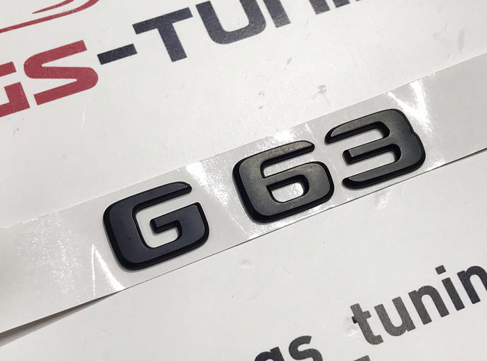 Шильдик G63 черный / Шильдик Г63 черный